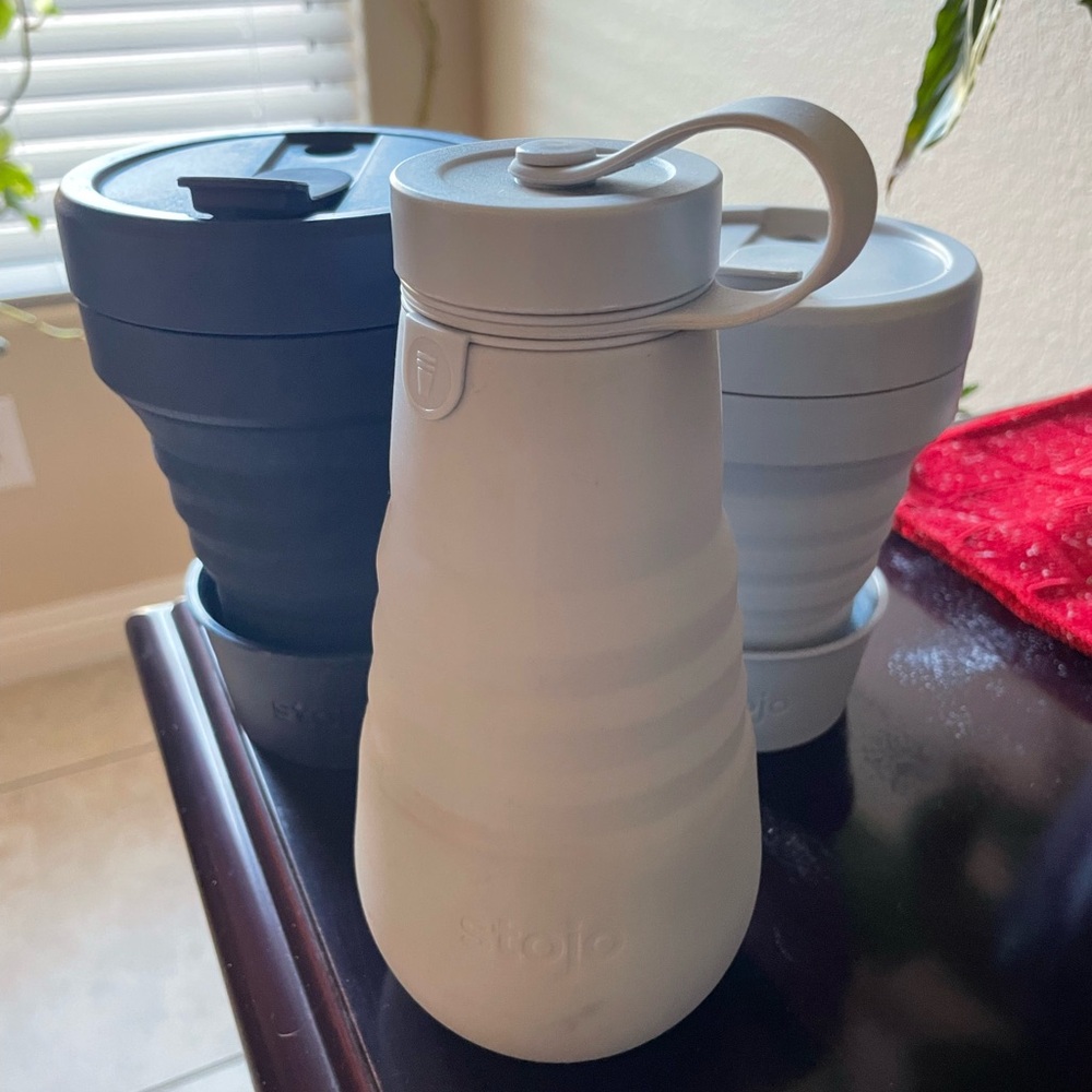 STOJO Bottle & Cups Bundle